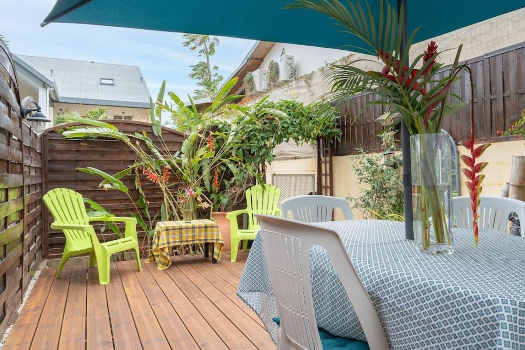 Appartement La Saline Les Bains Acces Plage Saint-Paul Buitenkant foto